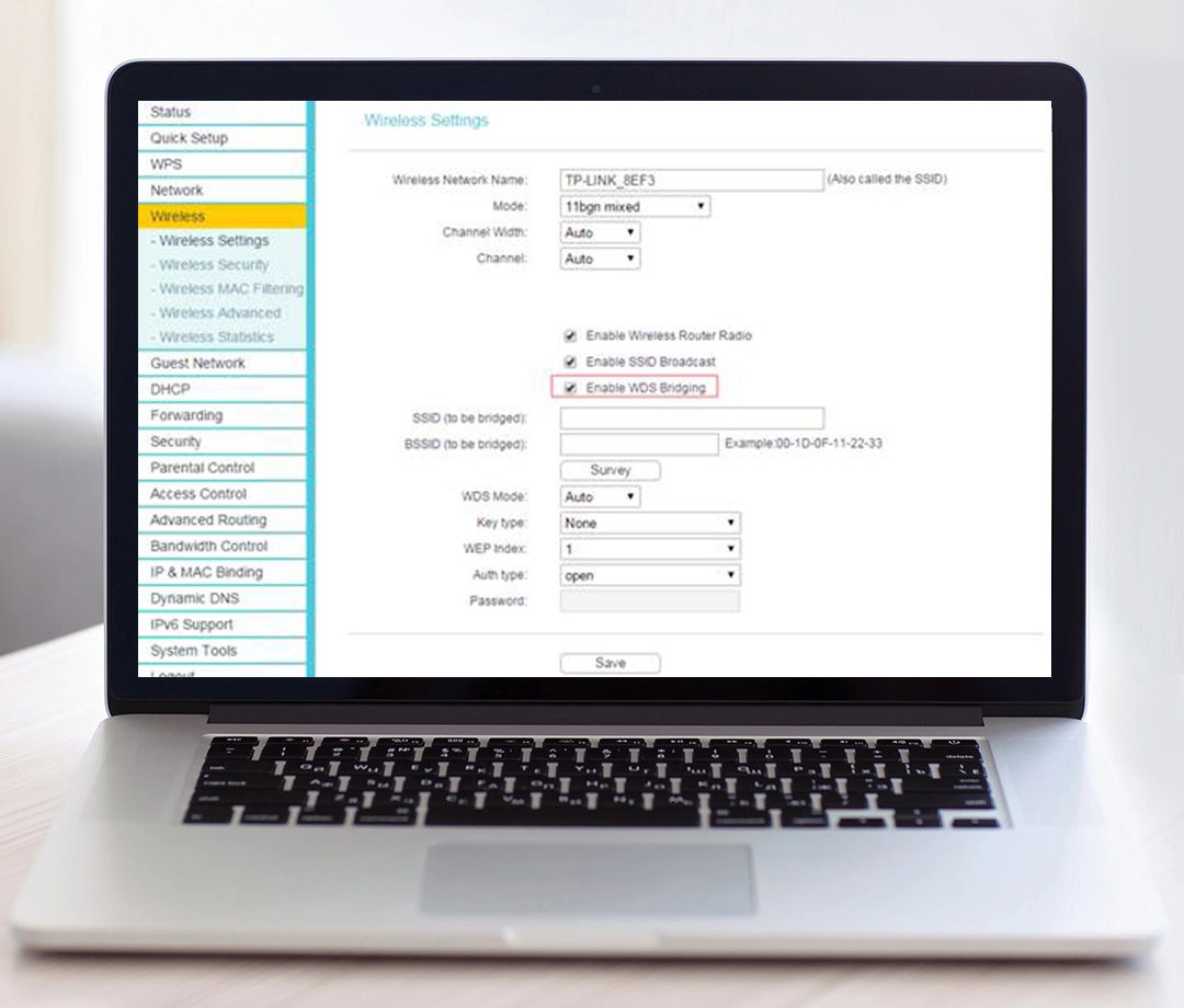 Tplink router bridge mode