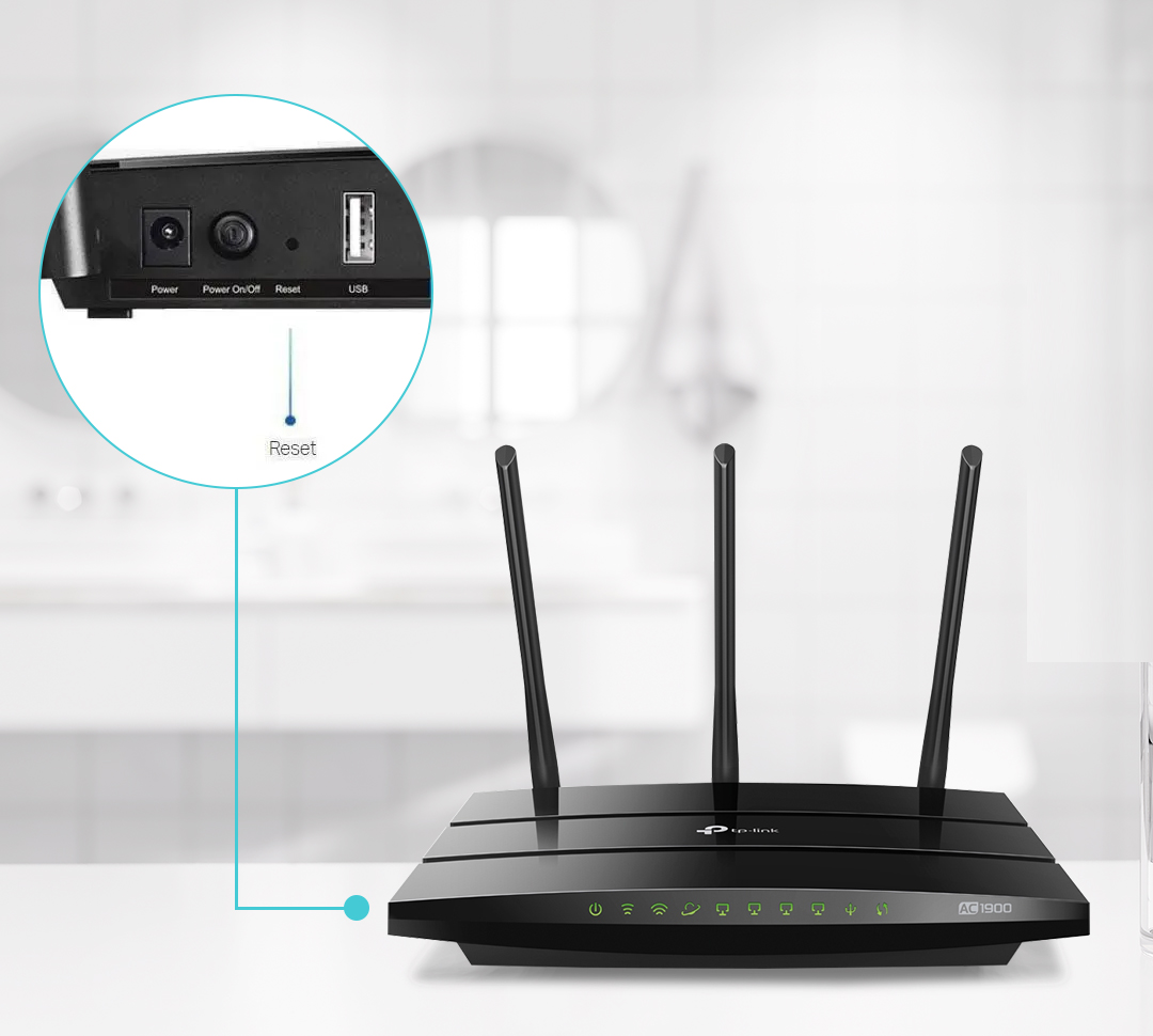 reset TP-Link routers to default settings