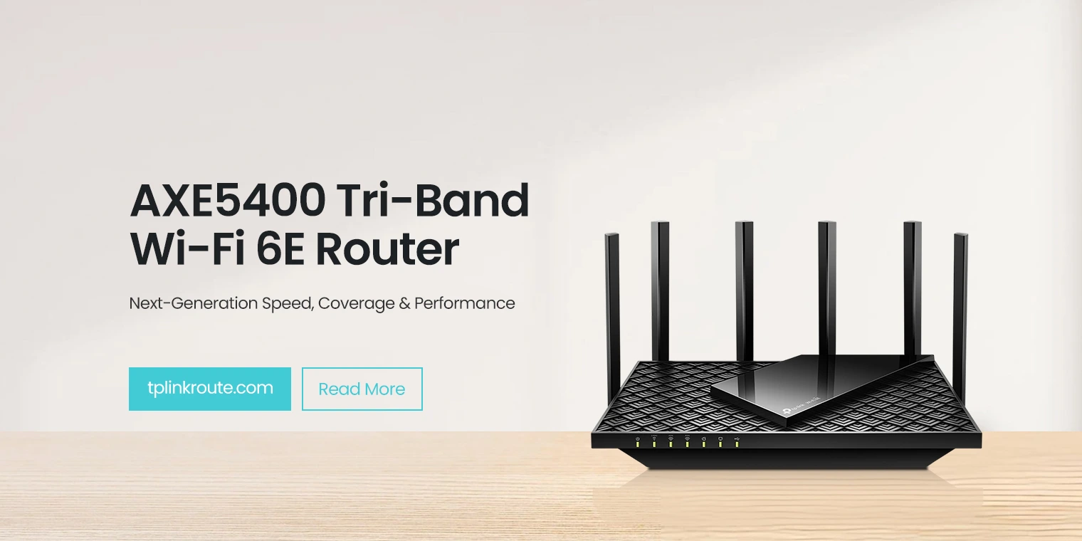 AXE5400 Tri-Band Gigabit Wi-Fi 6E Router
