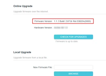Firmware Update Problems