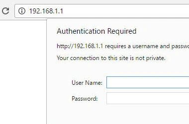 Access the Setup Page